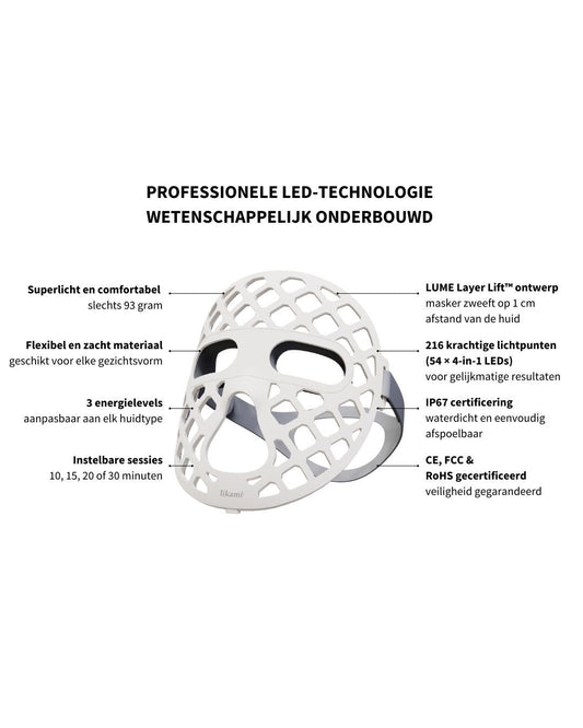 LUME+ LED therapy mask
