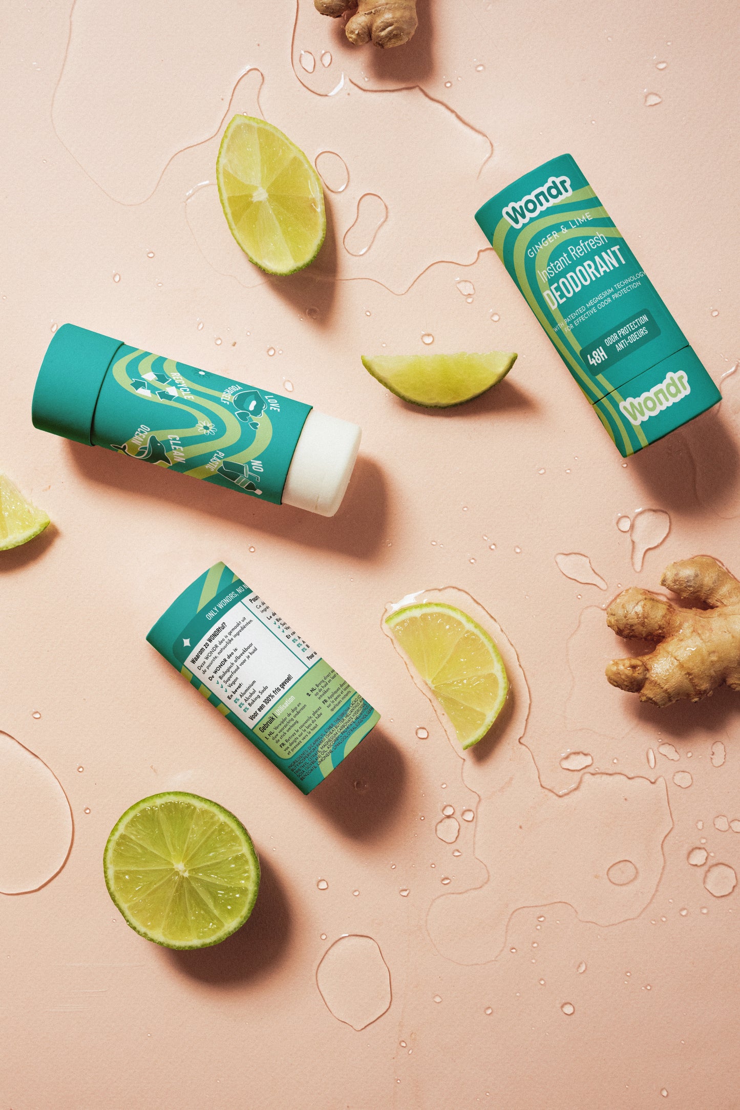 Instant Refresh Deodorant - Ginger & Lime